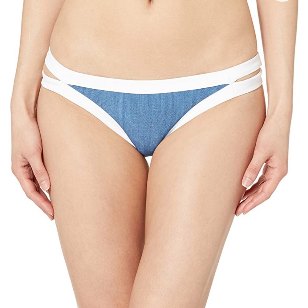 Seafolly Block Party Brazilian Bikini Bottom NWT